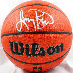 Larry Bird Autographed Official NBA Wilson Basketball-Beckett W Hologram *Silver Image 1