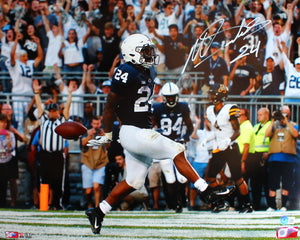 Miles Sanders Autographed Penn State 16x20 HM TD Photo-Beckett W Hologram *White Image 1