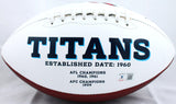 Jevon Kearse Autographed Tenn Titans Logo Football w/ The Freak-BeckettW Hologram  Image 4