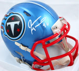 Jevon Kearse Autographed Tennessee Titans Flash Speed Mini Helmet-Beckett W Hologram *White Image 1