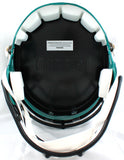 Miles Sanders Autographed Philadelphia Eagles F/S Speed Helmet-Beckett W Hologram *Silver Image 5