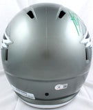 Miles Sanders Autographed Philadelphia Eagles F/S Flash Speed Helmet-Beckett W Hologram *Green Image 4