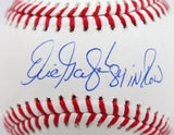 Eric Gagne Autographed Rawlings OML Baseball w/84 in Row-Beckett W Hologram *Blue Image 2