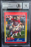 1990 Score #582 Joe Montana Auto San Francisco 49ers BAS Autograph 10  Image 1