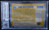 1982 Topps #488 Joe Montana Auto San Francisco 49ers BAS Autograph 10  Image 2