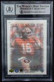 2000 UD Legends Millenium QBs #M1 Joe Montana Auto SF 49ers BAS Autograph 10  Image 2