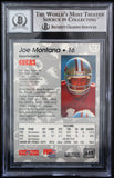 1992 Pro Set #649 Joe Montana Auto San Francisco 49ers BAS Autograph 10  Image 2