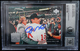 1997 UD Legends #208 Joe Montana Auto San Francisco 49ers BAS Autograph 10  Image 1