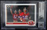 1991 Upper Deck #54 Joe Montana Auto San Francisco 49ers BAS Autograph 10  Image 1