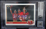 1991 Upper Deck #54 Joe Montana Auto San Francisco 49ers BAS Autograph 10  Image 1