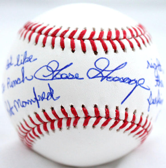 Goose Gossage Autographed Rawlings OML Baseball w/Insc.-Beckett W Hologram *Blue Image 1