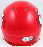 Tyreek Hill Autographed Kansas City Chiefs Speed Mini Helmet-Beckett W Hologram *Silver Image 3