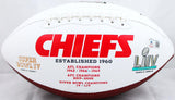 Tyreek Hill Autographed Kansas City Chiefs Logo Football w/SB Champs-Beckett W Hologram *Black Image 4