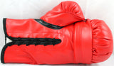 Michael Buffer Autographed Red Everlast Boxing Glove *Left w/Insc.- JSA W   Image 3