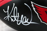 Kurt Warner Autographed Arizona Cardinals Black Logo Football-Beckett W Hologram *White Image 2
