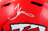 Tyreek Hill Autographed KC Chiefs F/S Speed Helmet-Beckett W Hologram *Silver Image 2