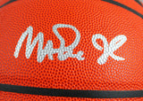 Magic Johnson/James Worthy Autographed Official NBA Wilson Basketball-Beckett W Hologram *Silver Image 2
