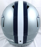 Roger Staubach Autographed Dallas Cowboys F/S Speed Helmet w/SB MVP,HOF- Beckett W Hologram *Black Image 4
