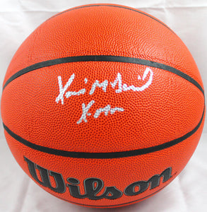 Xavier McDaniel Autographed Official NBA Wilson Basketball w/X-Man-Beckett Hologram *Silver Image 1