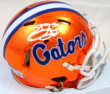 Emmitt Smith Autographed Florida Gators Chrome Speed Mini Helmet-Beckett W Hologram *White Image 1