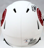 Terry McLaurin Signed Washington Football Team Lunar Speed Mini Helmet-Beckett W Hologram *Black Image 3