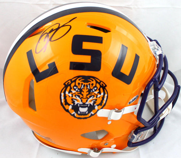 Odell Beckham Jr. Signed LSU Tigers F/S Speed Authentic Helmet-Beckett W Hologram *Black Image 1