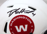 Taylor Heinicke Signed Washington Lunar Speed Mini Helmet-Beckett W Hologram *Black Image 2