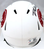 Taylor Heinicke Signed Washington Lunar Speed Mini Helmet-Beckett W Hologram *Black Image 3