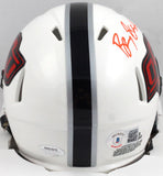 Barry Sanders Autographed OSU Cowboys Speed Mini Helmet-Beckett W Hologram *Orange Image 3