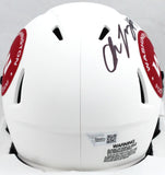 Chase Young Signed Washington Football Team Lunar Speed Mini Helmet-Fanatics *Black Image 3
