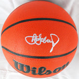 Detlef Schrempf Autographed Official NBA Wilson Basketball-Beckett Hologram *Silver Image 1