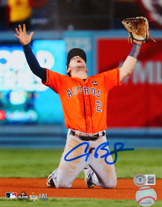 Alex Bregman Signed Houston Astros 8x10 Celebration Photo-Beckett W Hologram *Blue Image 1