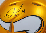 Dalvin Cook Signed Vikings Flash Speed Mini Helmet #4-Beckett W Hologram *Black Image 2