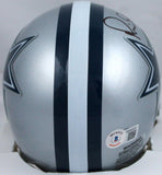 Michael Irvin Autographed Dallas Cowboys Mini Helmet *front-Beckett W Hologram *Black Image 3