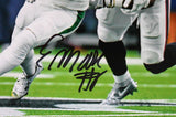 Elijah Moore Autographed NY Jets Vs. Texans 8x10 FP Photo- Beckett W Hologram *Black Image 2