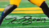 Kwity Paye Autographed Michigan 8x10 FP Stance Photo-Beckett W Hologram *Black Image 2