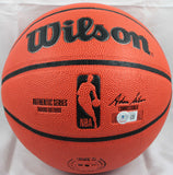 Allen Iverson Autographed Official NBA Wilson Basketball-Beckett W Hologram *Black Image 3