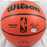 Dikembe Mutombo Autographed Official NBA Wilson Basketball-Beckett W Hologram *Black Image 3
