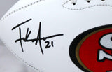 Frank Gore Autographed San Francisco 49ers Logo Football-Beckett W Hologram *Black Image 2