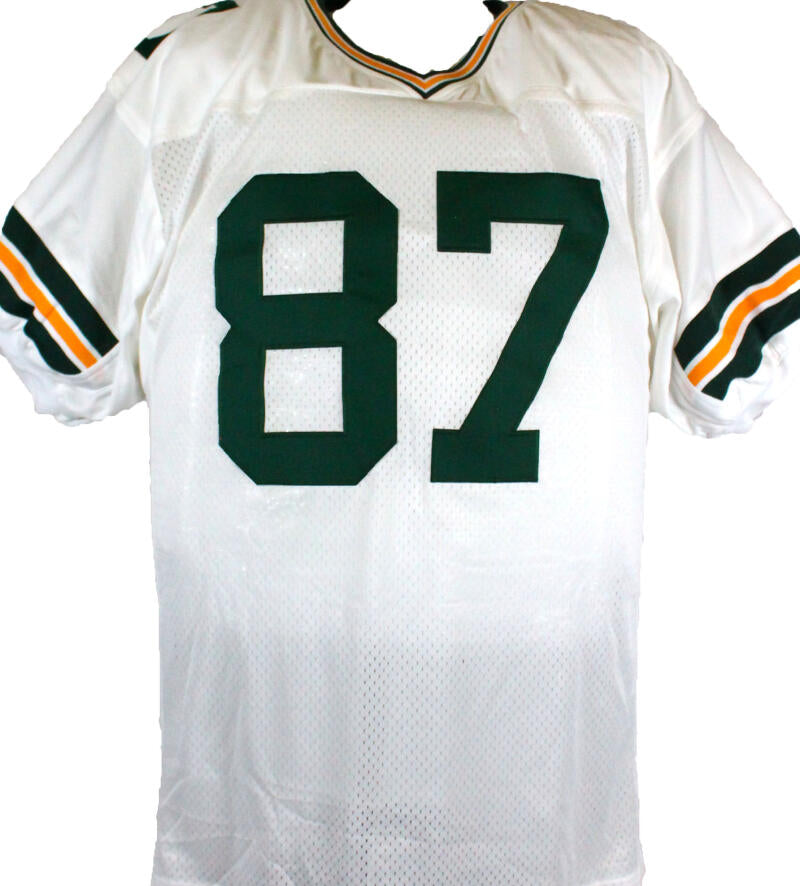 Jordy Nelson Autographed White Pro Style Football Jersey JSA 