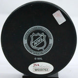 John Bucyk HOF Autographed Boston Bruins Hockey Puck- JSA W Auth Image 4