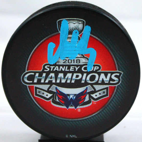 Alexander Ovechkin Signed Washington Capitals Stanley Cup Hockey Puck-BA W /Fanatics Image 1
