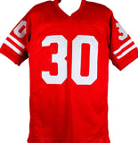 Ahman Green Autographed Red College Style Jersey-Beckett W Hologram *Black Image 3
