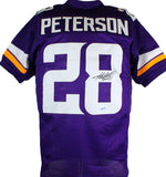 Adrian Peterson Autographed Purple Pro Style Jersey-Beckett W Hologram *Black Image 1