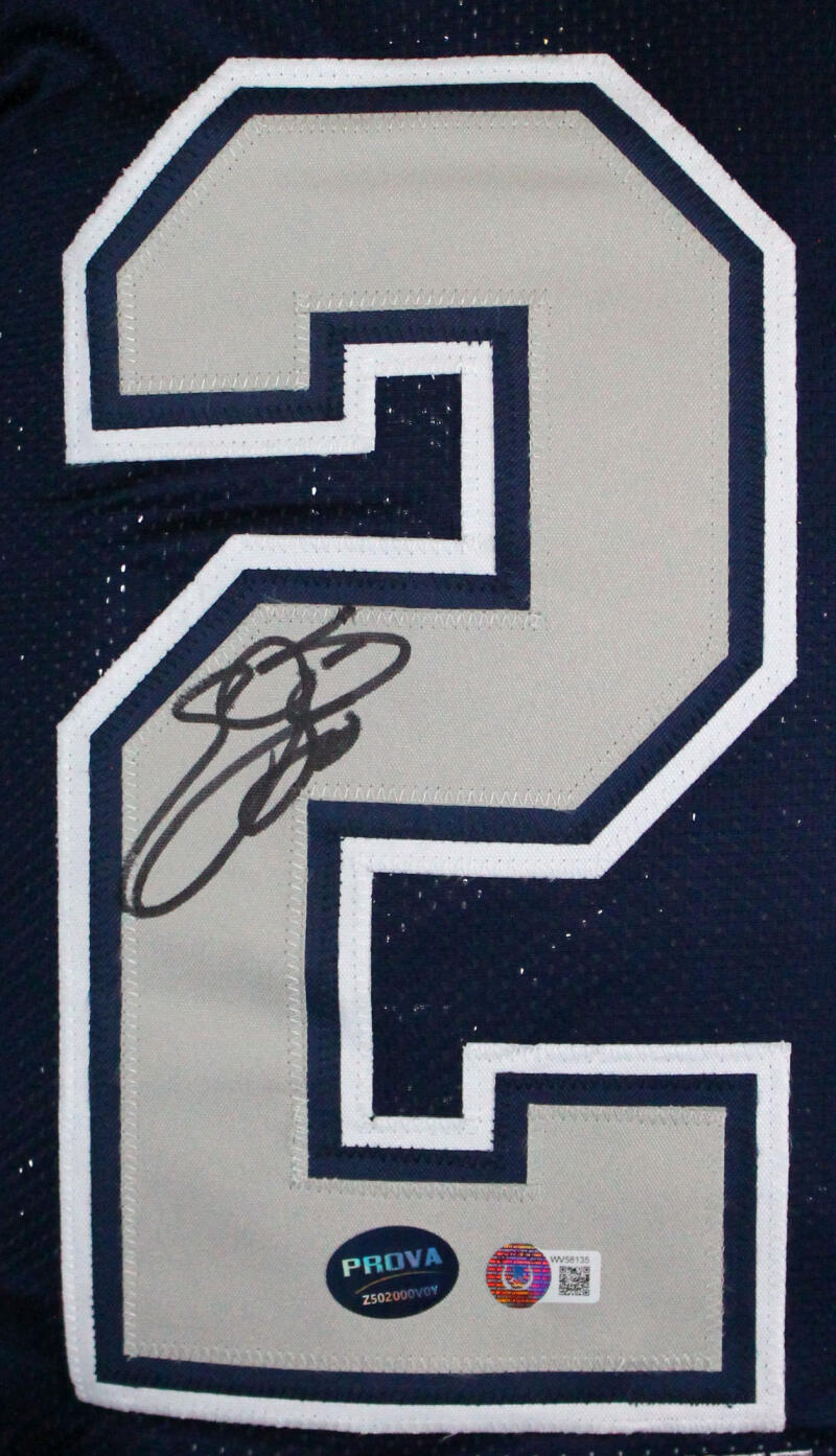 EMMITT SMITH AUTOGRAPHED SIGNED DALLAS COWBOYS JERSEY PROVA HOLOGRAM