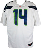 DK Metcalf Autographed Seattle Seahawks White Nike Game Jersey-Beckett W Hologram *Silver Image 3