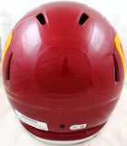 Terry McLaurin Autographed Washington Football Team F/S Speed Helmet-Beckett W Hologram *White Image 4