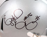 Ezekiel Elliott Autographed Ohio St. F/S Speed Helmet-Beckett W Hologram *Black Image 2