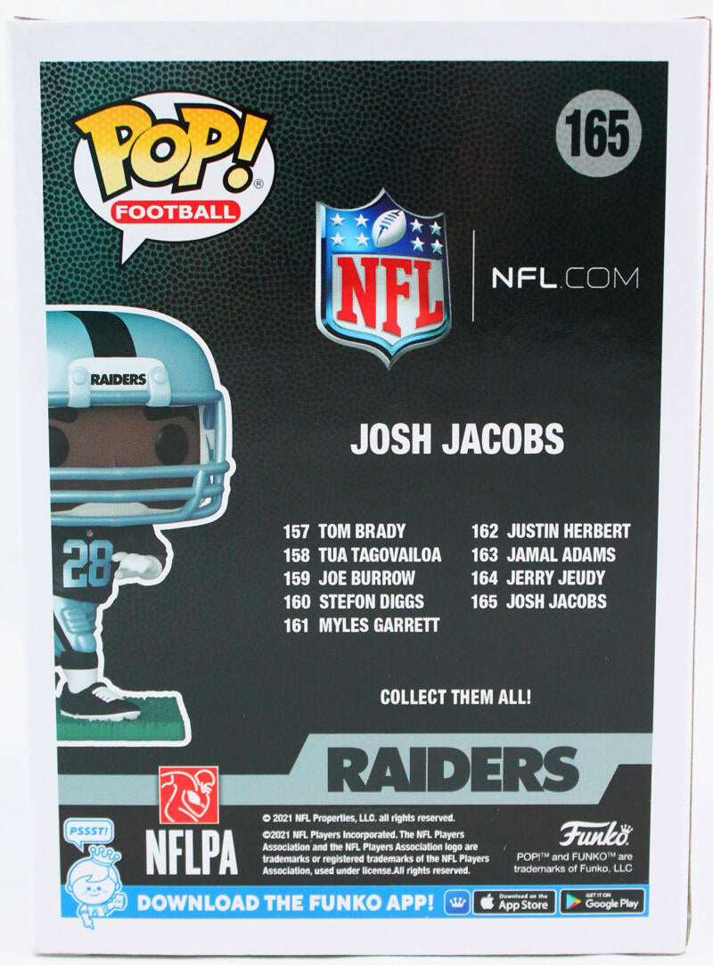 NFL Raiders Josh Jacobs (Home Uniform) Funko Pop! Vinyl Figure