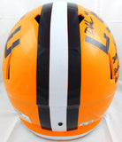 Devin White Autographed LSU Tigers F/S Speed Helmet w/2 Insc.-Beckett W Hologram *Black Image 6